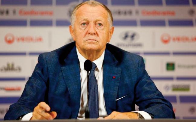 Incidents OL-OM: Cinq matches ferme de suspension pour Jean-Michel Aulas