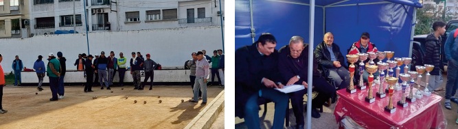 Tournoi des 12 heures de sports boules: Consécration de l’équipe du Rachad Bernoussi