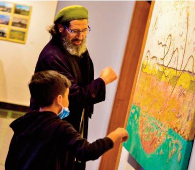 Pleins feux sur les œuvres singulières du plasticien Mostafa Maftah