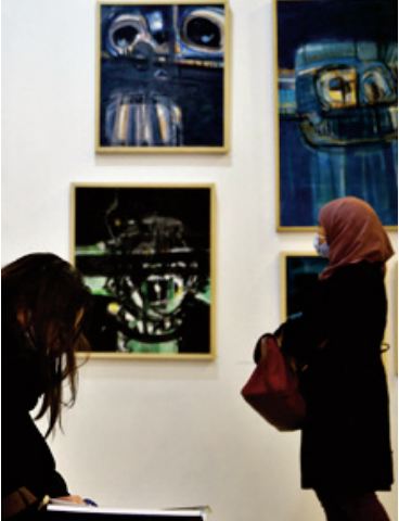 L’artiste-peintre Hamid Douieb expose ses récentes œuvres à Marrakech