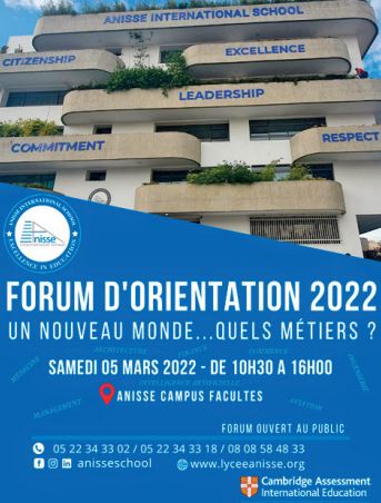 Forum d’orientation aux études supérieures
