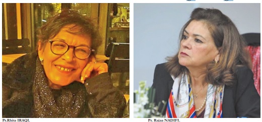 Pr.Rhita Iraqi et Pr. Rajaa Nadifi, cheville ouvrière de l’égalité genre