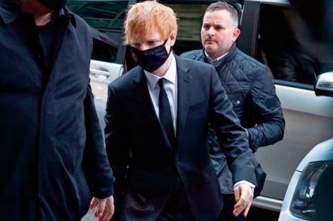 Un inédit d'Ed Sheeran joué par erreur devant la justice britannique