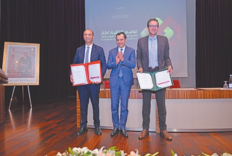Signature d’ une convention pour l’accès des employés de la formation professionnelle privée aux prestations de la Fondation Mohammed VI