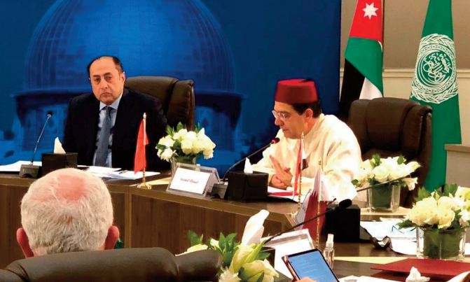 Participation du Maroc à la réunion du Comité ministériel arabe chargé de l'action internationale
