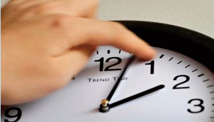 Retour à l'heure GMT+1