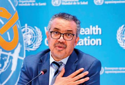 S.M le Roi adresse un message de félicitations à Tedros Adhanom Ghebreyesus