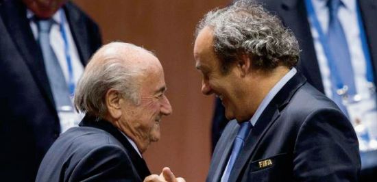 Prison avec sursis requise contre Platini et Blatter