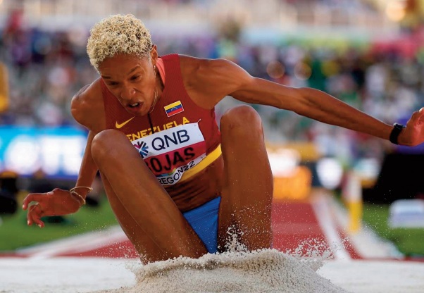 Mondiaux d'athlétisme: Rojas au triple, Barshim à la hauteur, double triplé à Eugene