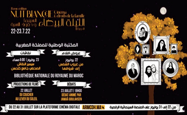Le cinéma et les droits de la famille: Thématique de la nuit blanche organisée à la BNRM