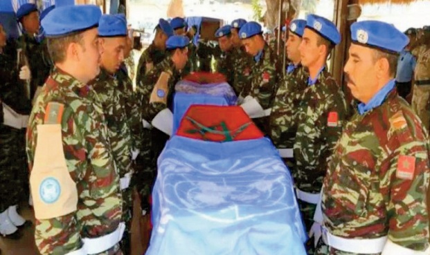 Mort d'un Casque bleu marocain en RDC