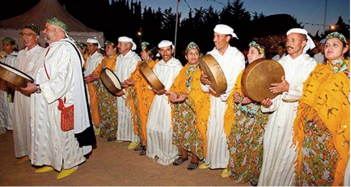 Leuh à l’heure du 21ème festival national d'Ahidous