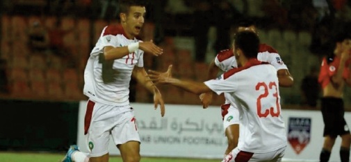 Le Onze national en finale de la Coupe arabe U17