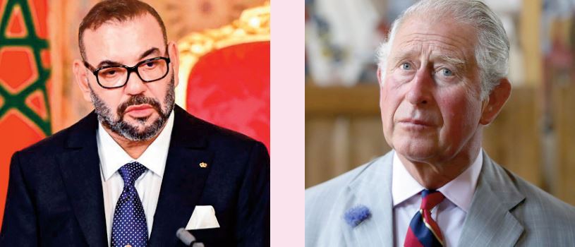 Message de condoléances et de compassion de SM le Roi au Roi Charles III