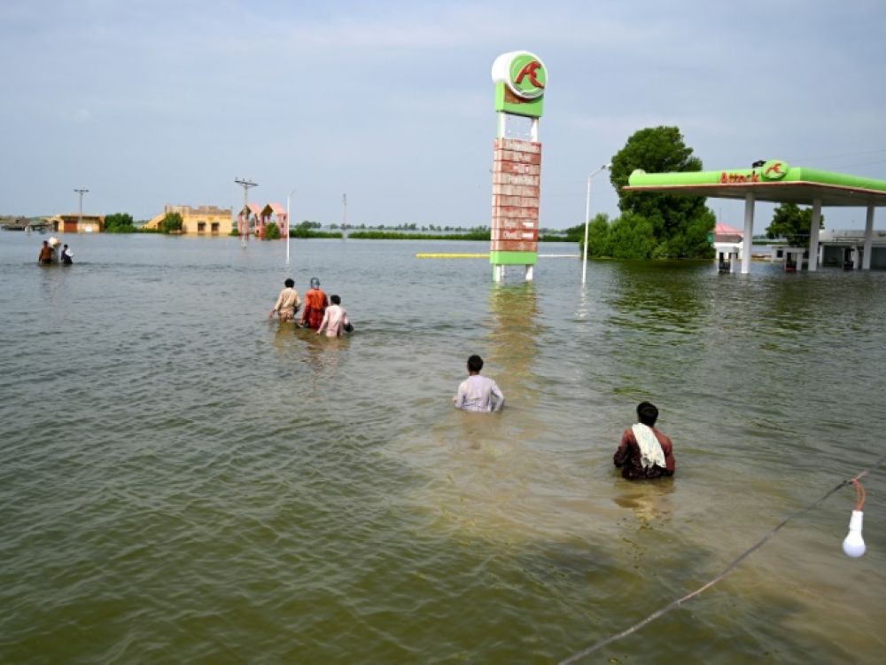 Au Pakistan sous les inondations, personne ne sait plus où est son village