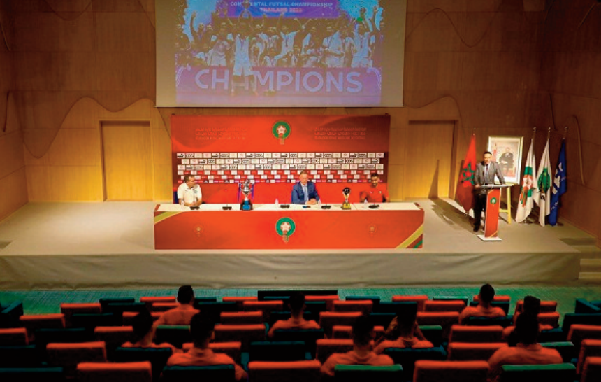 Réception à Maâmora en l’honneur de la sélection nationale de futsal
