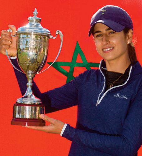 Inès Laklalech : Remporter l’Open de France de golf est une grande motivation pour plus d’ efforts afin d’ atteindre un haut niveau