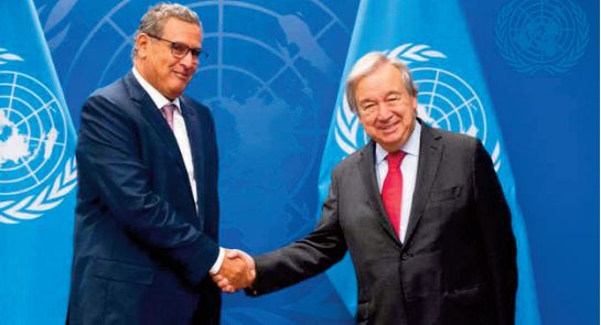 Le Secrétaire général de l’ONU reçoit le Chef du gouvernement