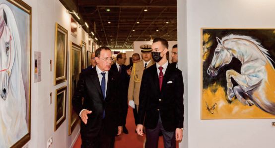 SAR le Prince Héritier Moulay El Hassan préside la cérémonie d'ouverture du 13ème Salon du cheval d'El Jadida