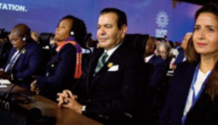 ​SAR le Prince Moulay Rachid prend part à une réception offerte par le président égyptien en l'honneur des chefs d’Etat et des délégations participant à la COP27