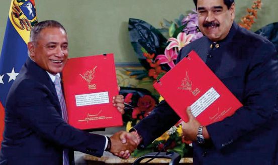 Washington allège les sanctions envers le Venezuela après un accord entre Maduro et l'opposition 
 Washington allège les sanctions envers le Venezuela après un accord entre Maduro et l'opposition