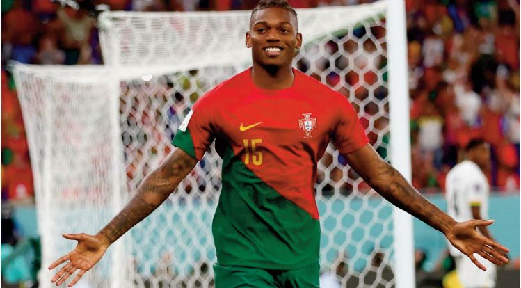 Rafael Leao encore en salle d'attente avec le Portugal