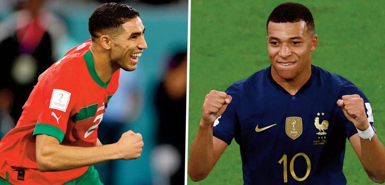 Mbappé-Hakimi Duel fratricide en demi-finale