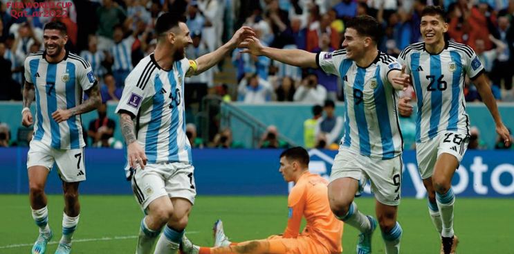 L'Argentine de Messi en finale