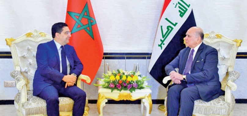 Nasser Bourita s'entretient à Bagdad avec plusieurs hauts responsables irakiens
