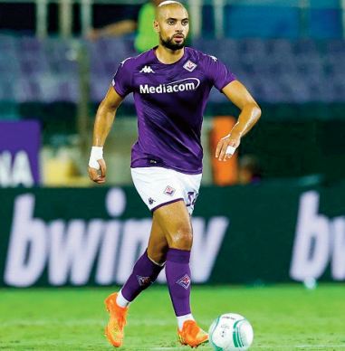 Sofyan Amrabat principale cible de l'Atletico Madrid pour la saison prochaine