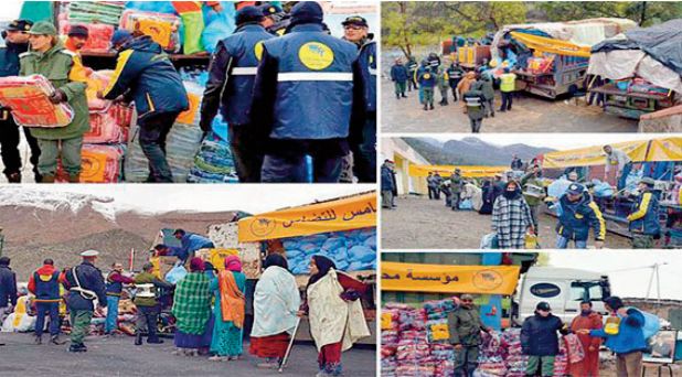 Intervention d'urgence en faveur des populations affectées par les chutes de neige Intervention d'urgence en faveur des populations affectées par les chutes de neige
