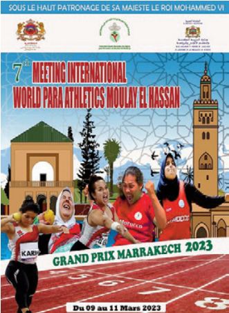 La ville ocre théâtre du 7ème Meeting international para-athlétisme Moulay El Hassan