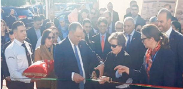 Inauguration of the extension of the Aïn Johra Industrial Park