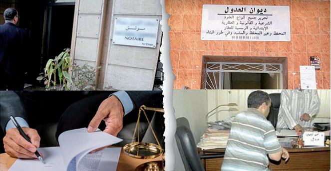 Les Adouls sont Adouls, les notaires sont notaires Les Adouls sont Adouls, les notaires sont notaires