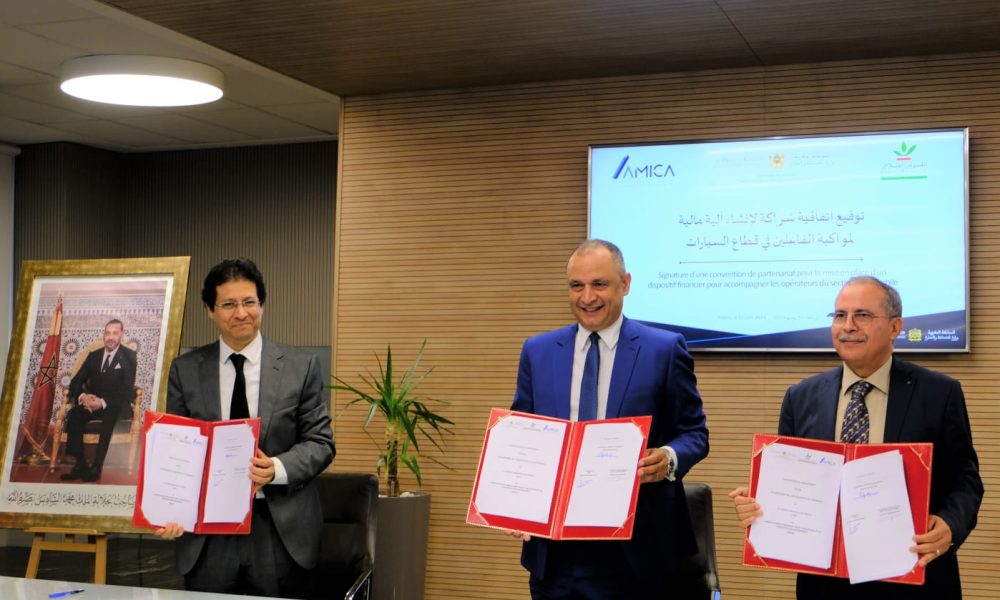 Le Crédit agricole du Maroc et l'AMICA signent une convention en vue de lancer un nouveau dispositif financier