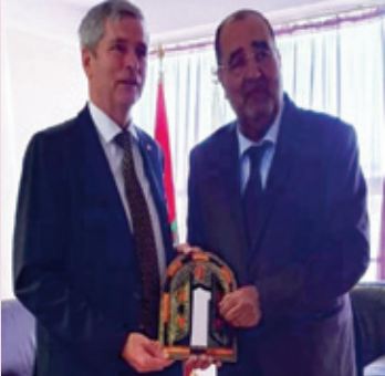 ​Driss Lachguar reçoit l’ambassadeur d’Allemagne à Rabat