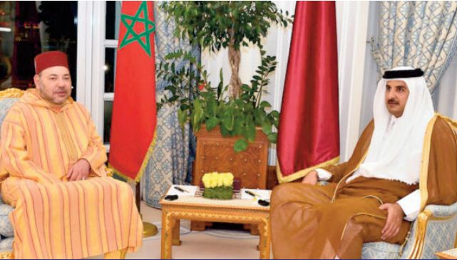 Message de condoléances de SM le Roi à l'Emir du Qatar suite au décès de Cheikh Mohammed Bin Hamad Bin Abdallah Bin Jassim Al Thani