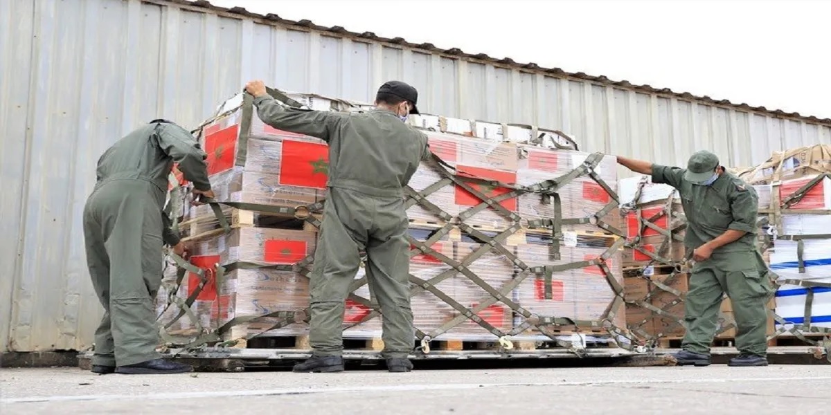 Séisme d’Al Haouz : Début de l’opération d’acheminement des aides vers les zones sinistrées Séisme d’Al Haouz : Début de l’opération d’acheminement des aides vers les zones sinistrées