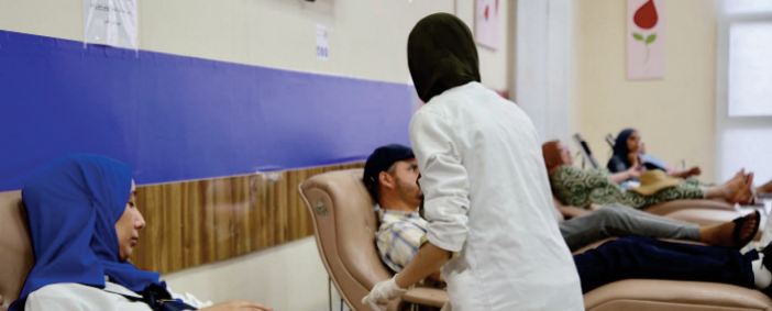 Vaste campagne de don de sang en solidarité avec les victimes du séisme