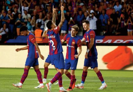 Liga: Le Barça renverse le Celta Vigo et prend la tête