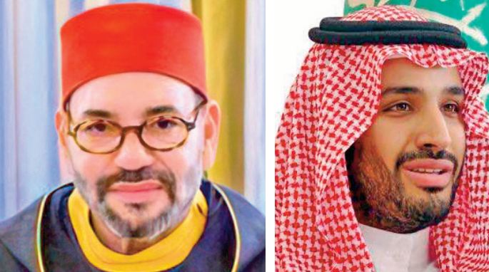 SM le Roi félicite le Prince héritier d'Arabie Saoudite à l’occasion de la fête nationale de son pays