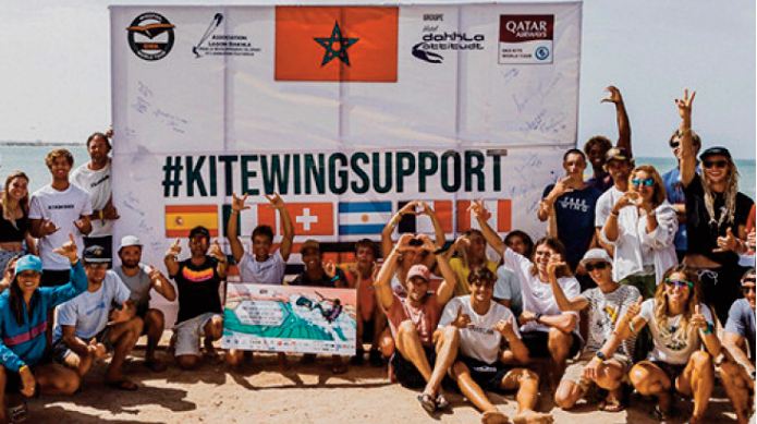 Clôture en apothéose à Dakhla du championnat Prince Héritier Moulay El Hassan KitesurfingWorld Cup 2023