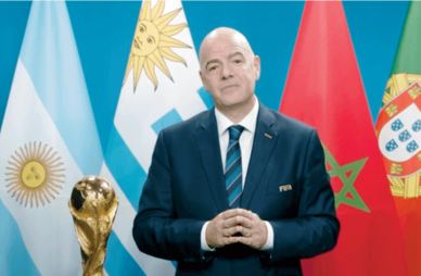 Gianni Infantino: La candidature conjointe Maroc Espagne-Portugal, un message de paix, de tolérance et d'inclusion
