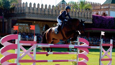 Coup d'envoi à Tétouan de la 1ère étape du 12ème  Concours international de saut d'obstacles "Morocco Royal Tour"
