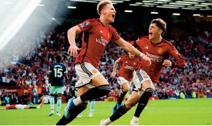Premier League: Tottenham met la pression, Manchester United se sauve