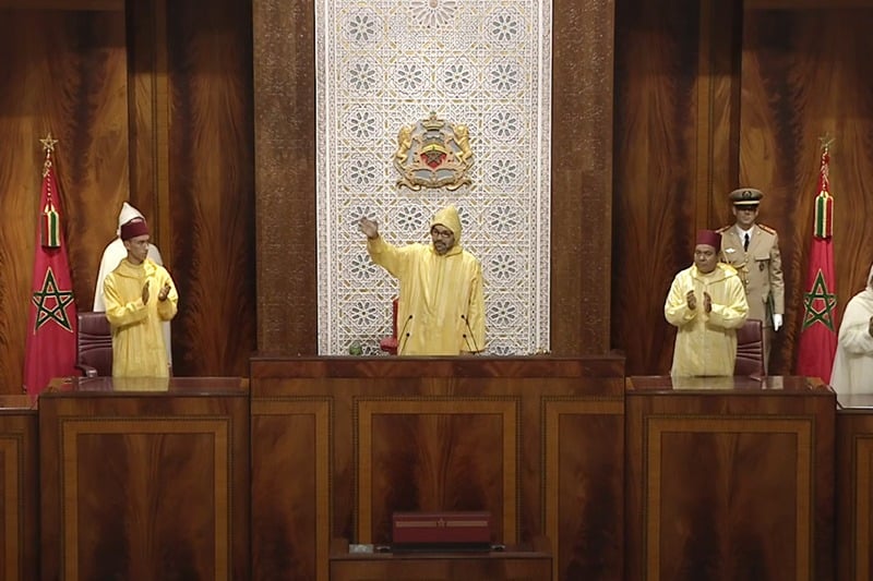 ​SM le Roi adresse un discours au Parlement à l'occasion de l'ouverture de la 1ère session de la 3ème année législative de la 11ème Législature