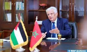 L'ambassadeur de Palestine à Rabat exprime sa gratitude au Maroc, sous la conduite de SM le Roi, pour ses positions de soutien aux droits du peuple palestinien