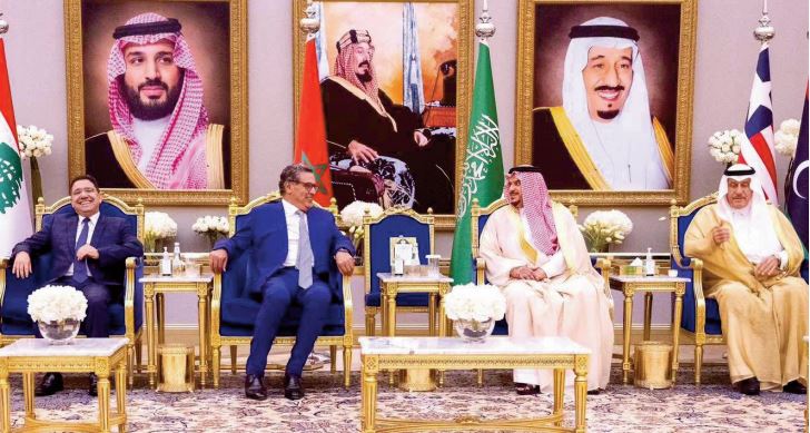 Arrivée à Riyad du chef du gouvernement pour représenter Sa Majesté le Roi à trois réunions au sommet