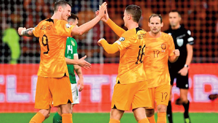 Euro-2024: Pays-Bas, Roumanie et Suisse valident leur billet