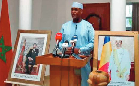 Le Tchad saisira l'opportunité offerte par l’Initiative de SM le Roi visant à favoriser l’accès des Etats du Sahel à l’océan atlantique